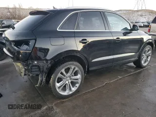 2015 Audi Q3 Prestige with VIN WA1FFCFS5FR013425, listed as a Copart auction lot 88546995 with 39,056 mi miles and Salvage title. Bid and sale history available at DreamBid. Image 3.
