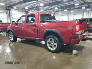 2012 Ram 1500 Express with VIN 1C6RD7KT1CS196557, listed as a Copart auction lot 53502005 with 140,869 mi miles and Salvage title. Bid and sale history available at DreamBid. Image 2.