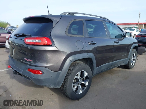 2017 Jeep Cherokee Trailhawk с VIN 1C4PJMBS6HW597794, выставлен на аукционе IAAI как лот 41750977 с пробегом 47 313 миль миль и . История ставок и продаж доступна на DreamBid. Изображение 4.