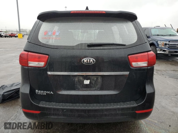 2016 Kia Sedona L with VIN KNDMA5C15G6149995, listed as a Copart auction lot 51649065 with 115,716 mi miles and Salvage Title. Bid and sale history available at carsss.com. Image 6.