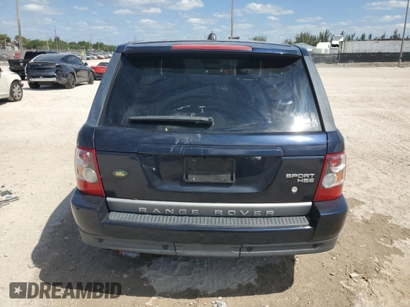 2008 Land Rover Range Rover Sport HSE z VIN SALSF25418A125781, wystawiony jako Copart lot #52527715 z przebiegiem 95 460 mil mil oraz Szkoda całkowita • Salvage title. Historia ofert i sprzedaży dostępna na DreamBid. Obrazek 6.