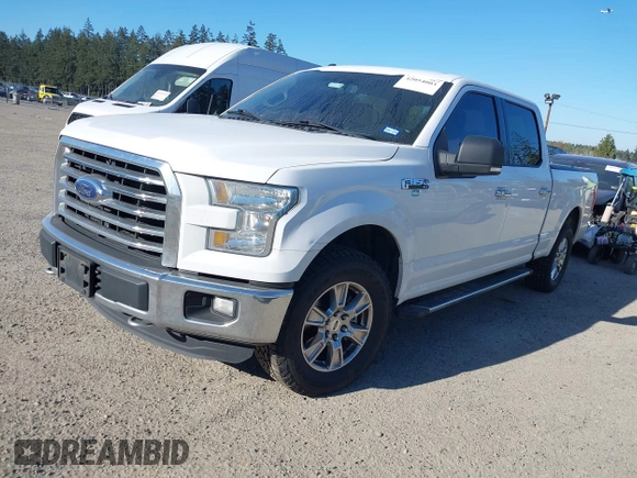 2016 Ford F-150 XLT with VIN 1FTFW1EF0GKD52781, listed as a IAAI auction lot 42054003 with 215,277 mi miles. Bid and sale history available at carsss.com. Image 17.