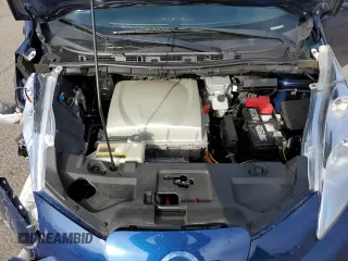 2016 Nissan LEAF S with VIN 1N4AZ0CP2GC306442, listed as a Copart auction lot 58014843 with 25,340 mi miles. Bid and sale history available at carsss.com. Image 12.