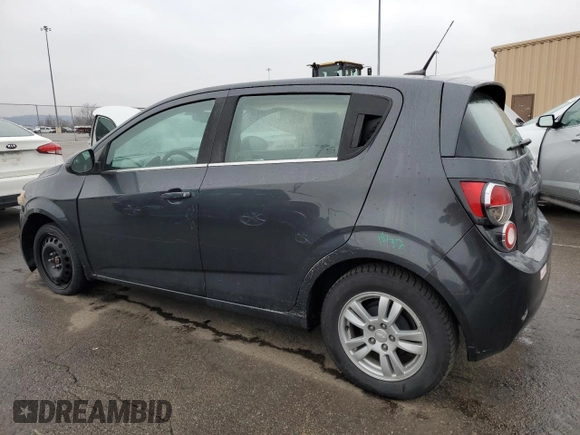 2014 Chevrolet Sonic LT with VIN 1G1JC6SG9E4106710, listed as a Copart auction lot 45018765 with 118,731 mi miles and Salvage Title. Bid and sale history available at carsss.com. Image 2.