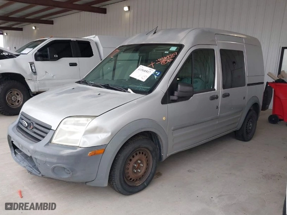 2010 Ford Transit Connect XL with VIN NM0LS6AN8AT028971, listed as a IAAI auction lot 41568507 with 238,621 mi miles. Bid and sale history available at carsss.com. Image 2.