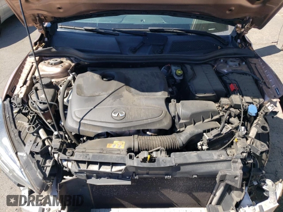2017 Infiniti QX30 Luxury with VIN SJKCH5CR6HA027820, listed as a Copart auction lot 68570184 with 0 mi miles and Salvage Title. Bid and sale history available at carsss.com. Image 11.
