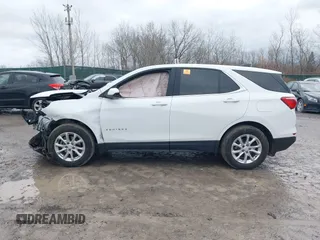 2020 Chevrolet Equinox LT with VIN 3GNAXKEV9LS540354, listed as a IAAI auction lot 41089367 with 52,728 mi miles and . Bid and sale history available at carsss.com. Image 14.