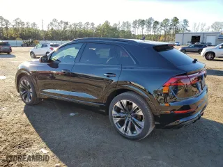 2024 Audi Q8 Prestige with VIN WA1FVBF12RD012982, listed as a Copart auction lot 85753064 with 4,145 mi miles and Salvage Title. Bid and sale history available at carsss.com. Image 2.