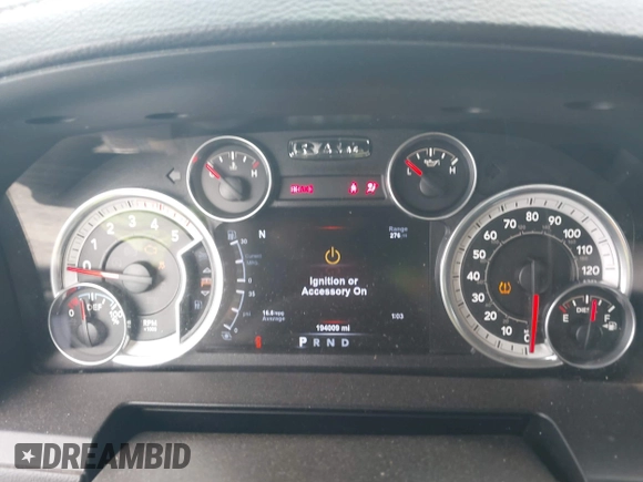 2015 Ram 2500 Laramie with VIN 3C6UR5FL6FG661985, listed as a IAAI auction lot 41941833 with 194,009 mi miles and . Bid and sale history available at DreamBid. Image 7.