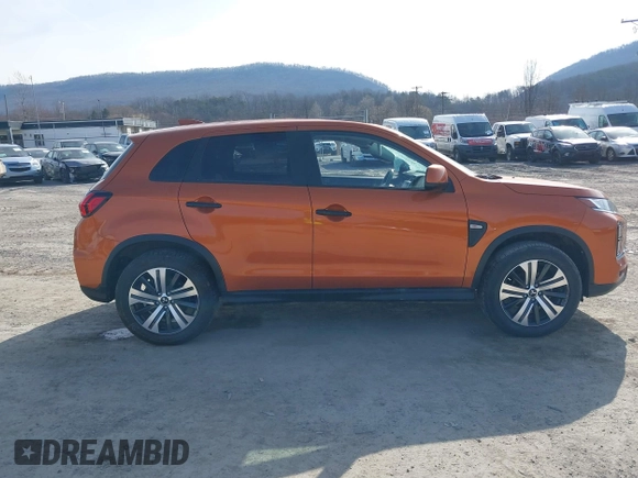2020 Mitsubishi Outlander Sport ES 2.0 with VIN JA4AR3AU3LU023065, listed as a IAAI auction lot 41742981 with 25,642 mi miles. Bid and sale history available at carsss.com. Image 13.