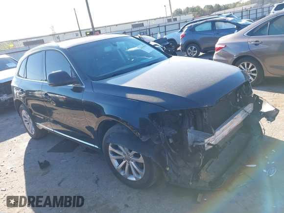 2014 Audi Q5 Premium Plus z VIN WA1LFAFP9EA130988, wystawiony jako IAAI lot #41835596 z przebiegiem 91 303 mil mil oraz . Historia ofert i sprzedaży dostępna na DreamBid. Obrazek 1.