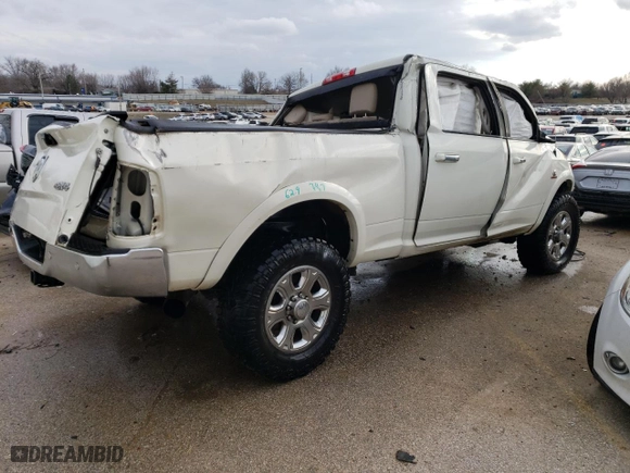 2018 Ram 2500 Laramie with VIN 3C6UR5FL4JG418670, listed as a Copart auction lot 45137684 with 0 mi miles and Salvage Title. Bid and sale history available at carsss.com. Image 3.