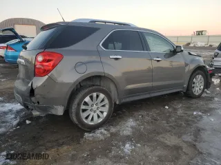 2010 Chevrolet Equinox LTZ with VIN 2CNFLFEY8A6405398, listed as a Copart auction lot 87917965 with 221,886 mi miles and Salvage Title. Bid and sale history available at carsss.com. Image 3.