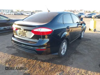 2018 Ford Fiesta SE with VIN 3FADP4BJ0JM121836, listed as a IAAI auction lot 41575608 with 74,010 mi miles. Bid and sale history available at carsss.com. Image 4.