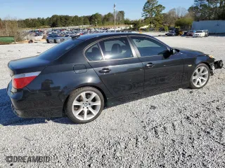 2004 BMW 5 Series 545iA with VIN WBANB33534B108502, listed as a Copart auction lot 49930725 with 158,949 mi miles and Salvage Title. Bid and sale history available at carsss.com. Image 3.
