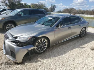 2021 Lexus LS with VIN JTHD51FF7M5014893, listed as a Copart auction lot 75668634 with 0 mi miles and Non Repairable. Bid and sale history available at carsss.com. Image 1.