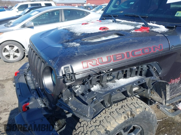 2020 Jeep Wrangler Unlimited Rubicon with VIN 1C4HJXFG3LW291155, listed as a IAAI auction lot 41348485 with 72,481 mi miles and . Bid and sale history available at DreamBid. Image 6.