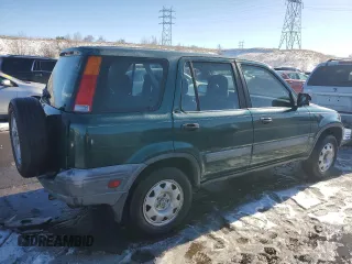 2001 Honda CR-V LX with VIN JHLRD18471S007674, listed as a Copart auction lot 42606115 with 196,485 mi miles and Salvage Title. Bid and sale history available at carsss.com. Image 3.