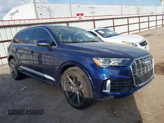 2021 Audi Q7 Premium Plus with VIN WA1LXAF72MD017846, listed as a IAAI auction lot 41475952 with 62,193 mi miles and . Bid and sale history available at DreamBid. Image 1.