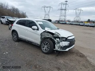 2019 Mitsubishi Outlander Sport ES 2.0 with VIN JA4AP3AU0KU019530, listed as a IAAI auction lot 41623842 with 128,751 mi miles. Bid and sale history available at carsss.com. Image 1.