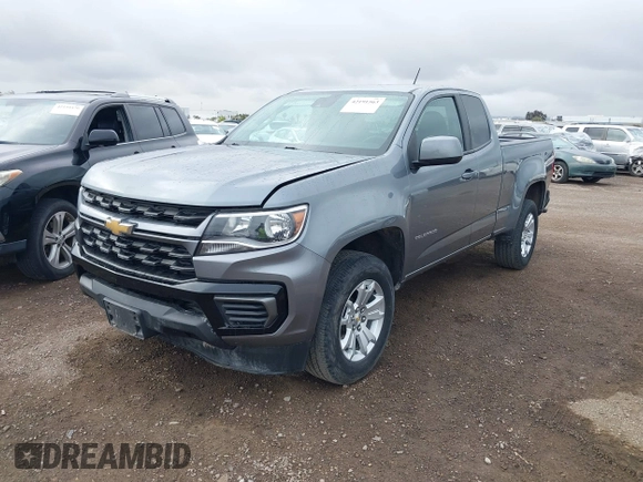 2022 Chevrolet Colorado 2WD LT with VIN 1GCHSCEA0N1157349, listed as a IAAI auction lot 42191563 with 55,944 mi miles and . Bid and sale history available at DreamBid. Image 18.