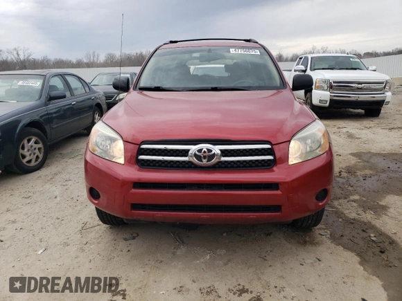 2006 Toyota RAV4 with VIN JTMZD33V466015546, listed as a Copart auction lot 47756075 with 141,626 mi miles and Salvage Title. Bid and sale history available at carsss.com. Image 5.