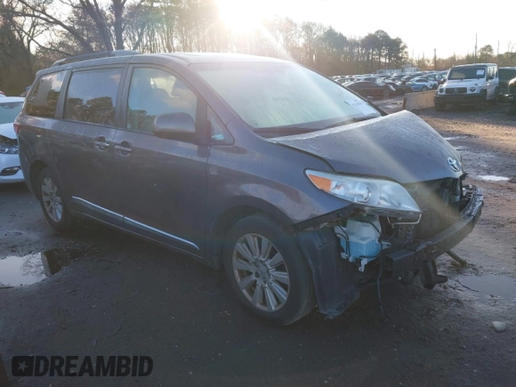 2017 Toyota Sienna XLE z VIN 5TDDZ3DC3HS171329, wystawiony jako IAAI lot #41136030 z przebiegiem 115 990 mil mil oraz . Historia ofert i sprzedaży dostępna na DreamBid. Obrazek 1.