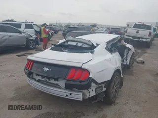 2019 Ford Mustang EcoBoost with VIN 1FA6P8THXK5120597, listed as a IAAI auction lot 42404666 with 37,968 mi miles and . Bid and sale history available at DreamBid. Image 4.