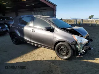 2012 Toyota Prius One with VIN JTDKDTB34C1522795, listed as a Copart auction lot 42779115 with 80,581 mi miles and Salvage Title. Bid and sale history available at carsss.com. Image 4.
