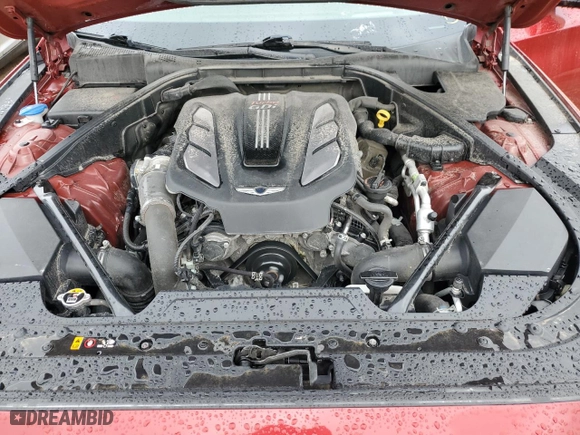 2020 Genesis G80 3.3T Sport with VIN KMTFN4JB3LU329583, listed as a Copart auction lot 65930074 with 111,581 mi miles and Salvage Title. Bid and sale history available at carsss.com. Image 11.