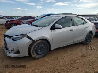 2019 Toyota Corolla L with VIN 5YFBURHEXKP898116, listed as a Copart auction lot 51124175 with 87,250 mi miles and Salvage Title. Bid and sale history available at DreamBid. Image 1.