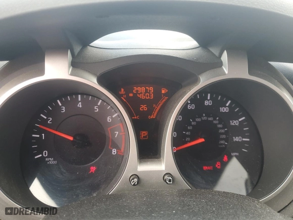 2013 Nissan Juke S with VIN JN8AF5MV9DT217125, listed as a Copart auction lot 46038905 with 29,879 mi miles and Salvage Title. Bid and sale history available at carsss.com. Image 9.