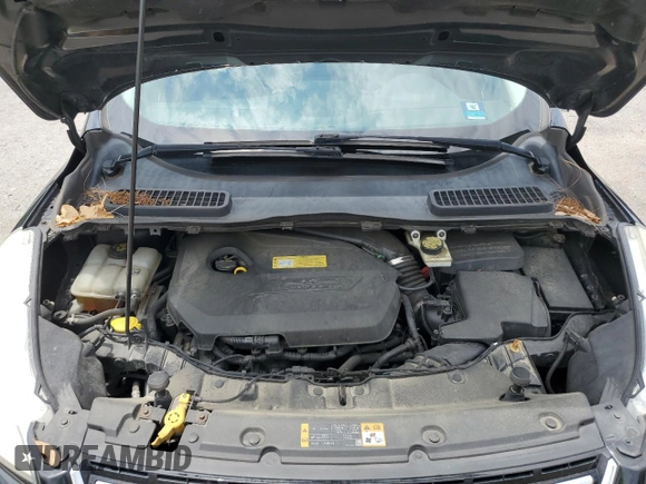 2013 Ford Escape SEL with VIN 1FMCU9HX0DUD23563, listed as a Copart auction lot 58691535 with 170,031 mi miles and Salvage title. Bid and sale history available at DreamBid. Image 12.