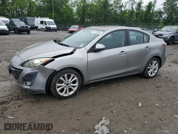 2010 Mazda 3 S Grand Touring with VIN JM1BL1S66A1274595, listed as a Copart auction lot 57153845 with 171,926 mi miles and Clean Title. Bid and sale history available at DreamBid. Image 1.