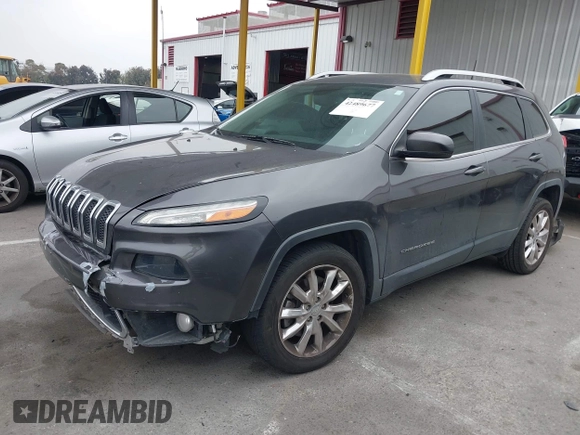 2017 Jeep Cherokee Limited z VIN 1C4PJLDB1HW607171, wystawiony jako IAAI lot #42489677 z przebiegiem 78 731 mil mil oraz . Historia ofert i sprzedaży dostępna na DreamBid. Obrazek 2.