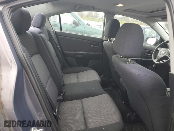 2007 Mazda Mazda3 i Sport with VIN JM1BK32F471670533, listed as a Copart auction lot 44348535 with 211,660 mi miles and Salvage Title. Bid and sale history available at carsss.com. Image 10.