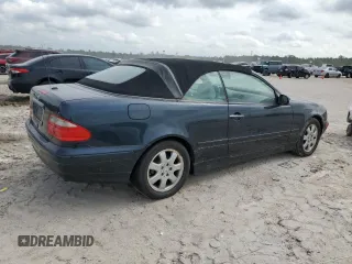 2002 Mercedes-Benz CLK with VIN WDBLK65G32T114364, listed as a Copart auction lot 54966935 with Not Provided miles and Clean Title. Bid and sale history available at carsss.com. Image 3.