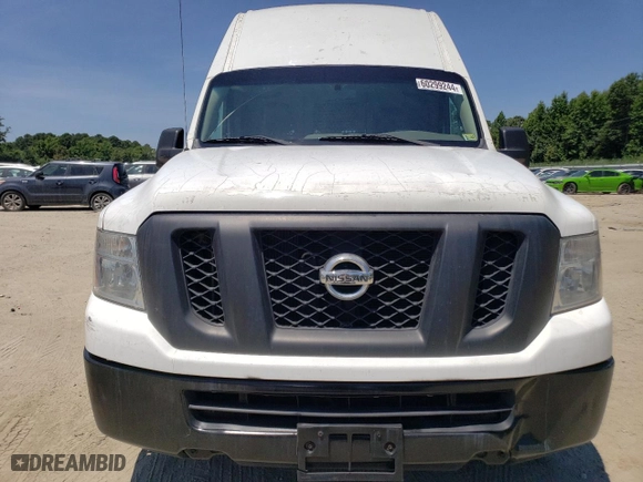 2012 Nissan NV SV with VIN 1N6AF0LY7CN112321, listed as a Copart auction lot 60299244 with 186,273 mi miles and Salvage Title. Bid and sale history available at carsss.com. Image 5.