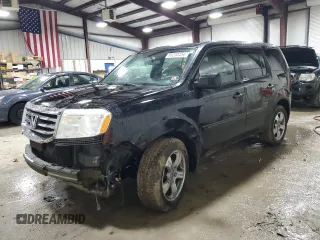 2014 Honda Pilot EX-L with VIN 5FNYF4H58EB020000, listed as a Copart auction lot 85233454 with 182,913 mi miles and Salvage Title. Bid and sale history available at carsss.com. Image 1.