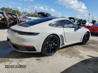 2022 Porsche 911 Carrera with VIN WP0AA2A90NS205663, listed as a Copart auction lot 74755864 with 16,208 mi miles and Non Repairable. Bid and sale history available at carsss.com. Image 3.