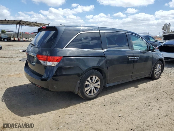 2016 Honda Odyssey EX-L with VIN 5FNRL5H6XGB050422, listed as a Copart auction lot 51148265 with NaN miles and Clean Title. Bid and sale history available at carsss.com. Image 3.