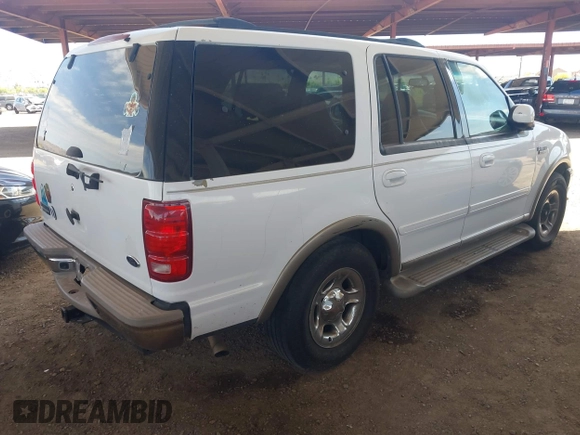 2002 Ford Expedition Eddie Bauer with VIN 1FMRU17L12LA07649, listed as a IAAI auction lot 42141662 with 219,492 mi miles and . Bid and sale history available at DreamBid. Image 4.