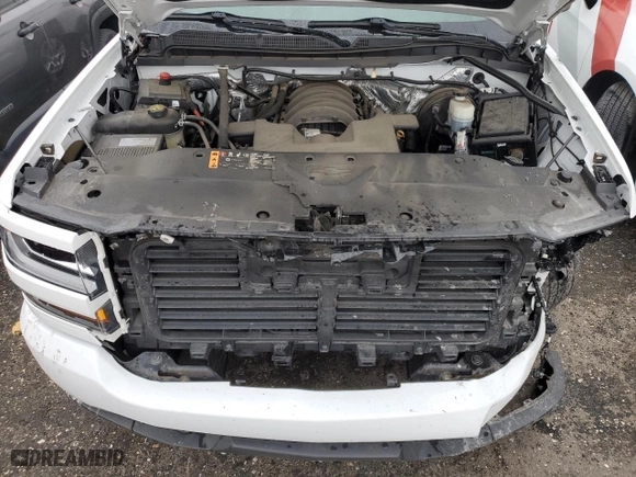 2018 Chevrolet Silverado 1500 Custom with VIN 1GCRCPEC2JZ315597, listed as a Copart auction lot 46287625 with 0 mi miles and Salvage Title. Bid and sale history available at carsss.com. Image 11.