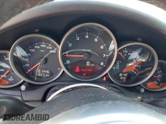 2009 Porsche 911 Carrera with VIN WP0AA299X9S707123, listed as a Copart auction lot 75734774 with 61,446 mi miles and Salvage Title. Bid and sale history available at DreamBid. Image 9.