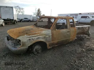 1997 Ford Ranger XL with VIN 1FTCR14A4VPB47528, listed as a Copart auction lot 80741034 with 0 mi miles and Non Repairable. Bid and sale history available at carsss.com. Image 1.