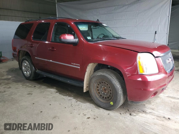 2011 GMC Yukon SLT with VIN 1GKS2CE06BR200400, listed as a Copart auction lot 50156125 with 203,008 mi miles and Salvage Title. Bid and sale history available at DreamBid. Image 4.