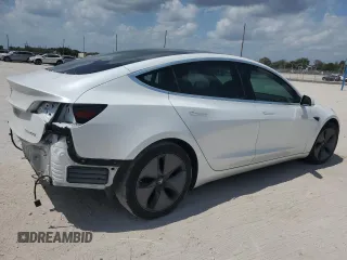 2019 Tesla Model 3 Long Range with VIN 5YJ3E1EB5KF418329, listed as a Copart auction lot 52183935 with 121,784 mi miles and Salvage Title. Bid and sale history available at DreamBid. Image 3.