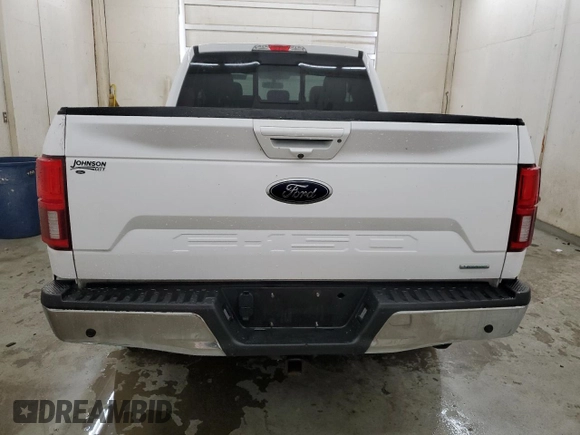 2020 Ford F-150 XL with VIN 1FTEX1EP1LKE82502, listed as a Copart auction lot 53278365 with 67,362 mi miles and Salvage title. Bid and sale history available at DreamBid. Image 6.