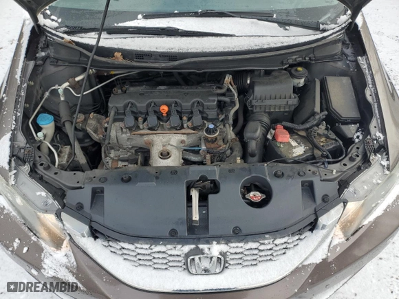 2013 Honda Civic Sdn LX with VIN 2HGFB2F48DH020946, listed as a Copart auction lot 47649695 with 214,561 mi miles and Clean Title. Bid and sale history available at carsss.com. Image 11.