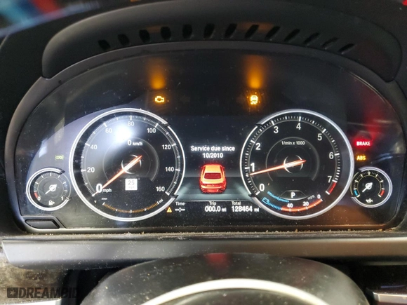 2015 BMW 6 Series 650i with VIN WBA6B2C5XFD799226, listed as a Copart auction lot 51317235 with 128,464 mi miles and Clean Title. Bid and sale history available at carsss.com. Image 9.